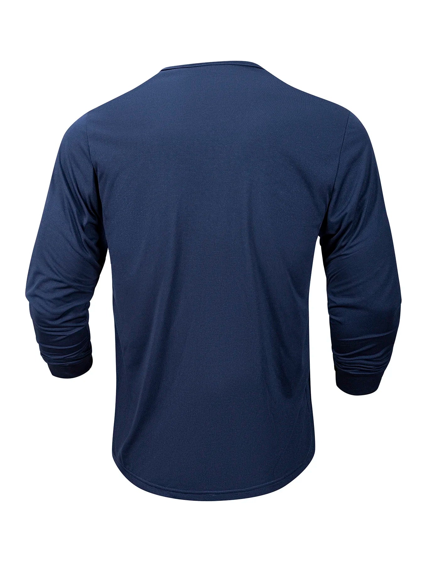 VARENO Langarm-Henley-T-Shirt