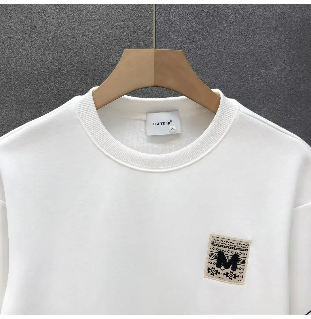 VARENO Koreanisches Casual-Sweatshirt