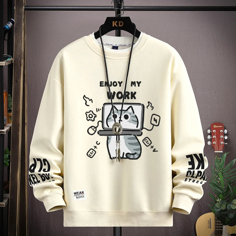 VARENO TV-Katzen-Sweatshirts