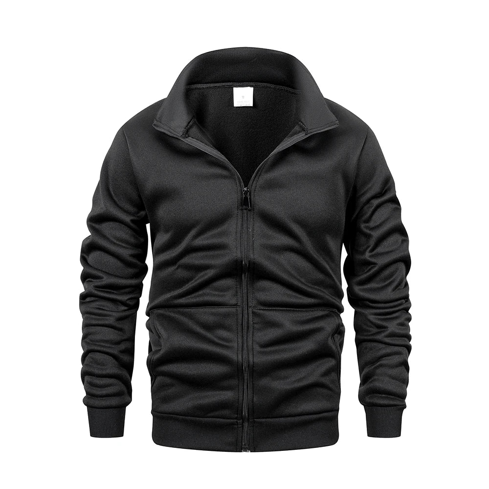 VARENO Zipper Cardigan