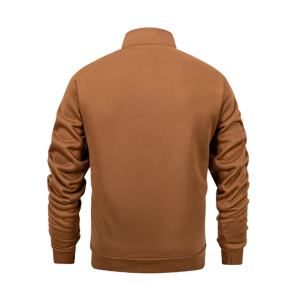 VARENO Zipper Cardigan