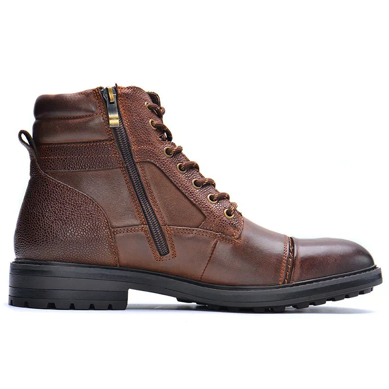 Hochwertige Lederstiefeletten