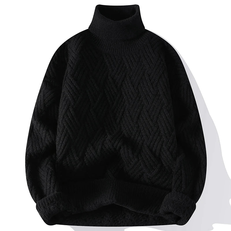 VARENO Lockerer Rollkragenpullover