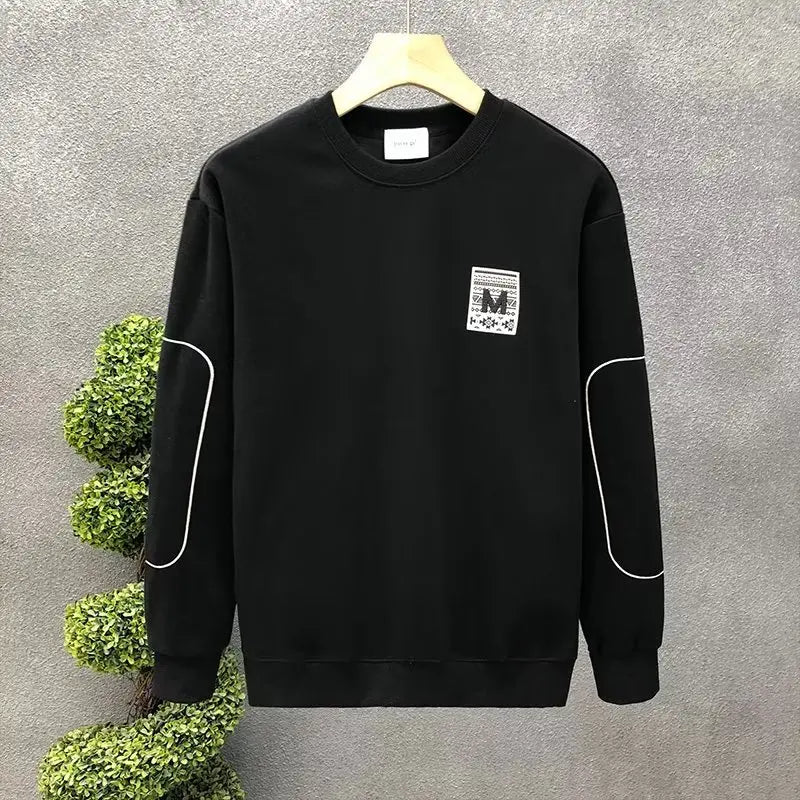VARENO Koreanisches Casual-Sweatshirt