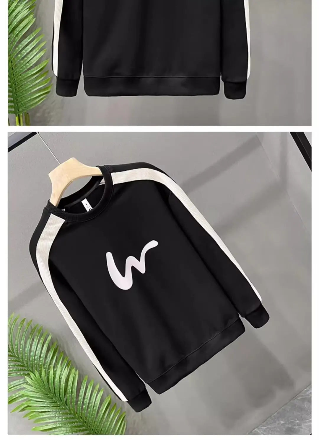 VARENO Sweatshirt aus koreanischer Baumwolle