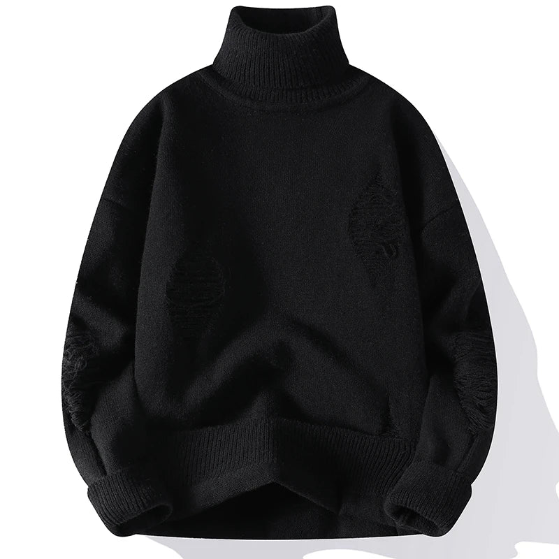VARENO Rollkragenpullover mit Rollkragen