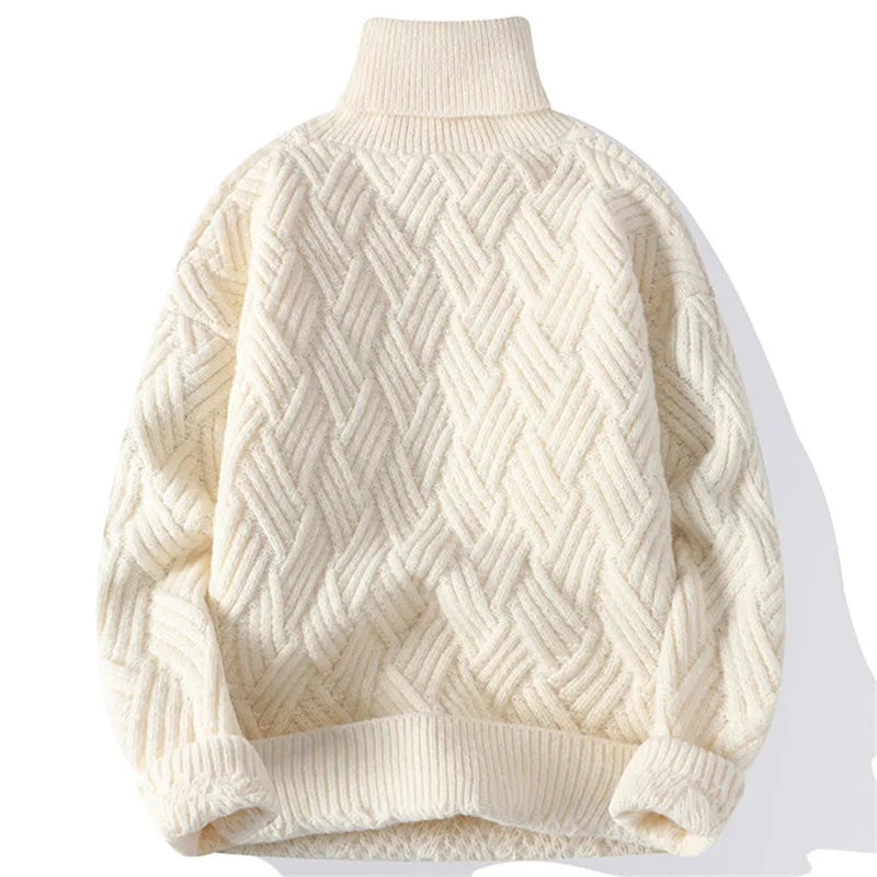 VARENO Lockerer Rollkragenpullover