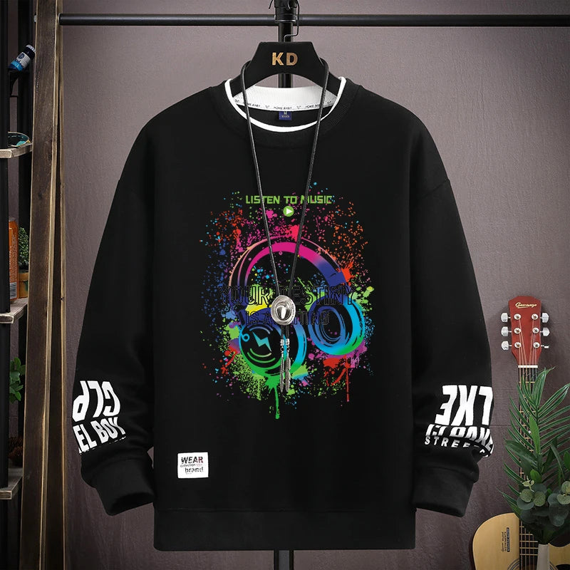 VARENO Hip Hop Oversize Sweatshirt