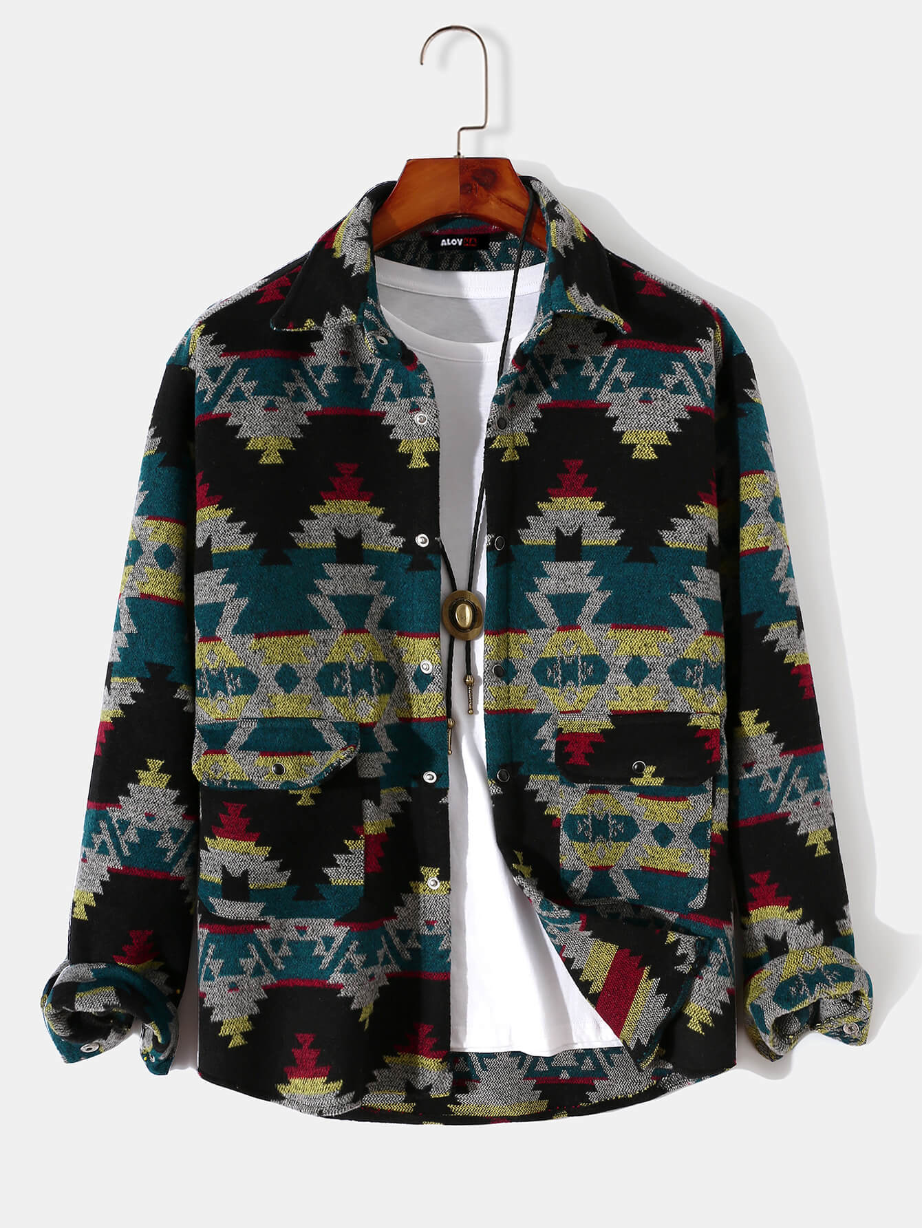 VARENO Azteken-Hemdjacke