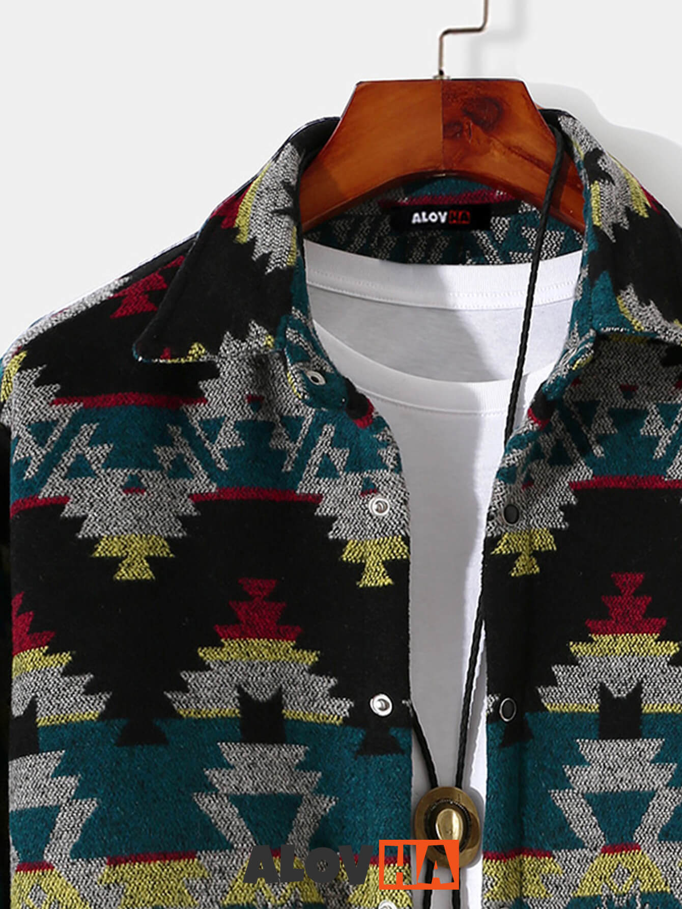 VARENO Azteken-Hemdjacke