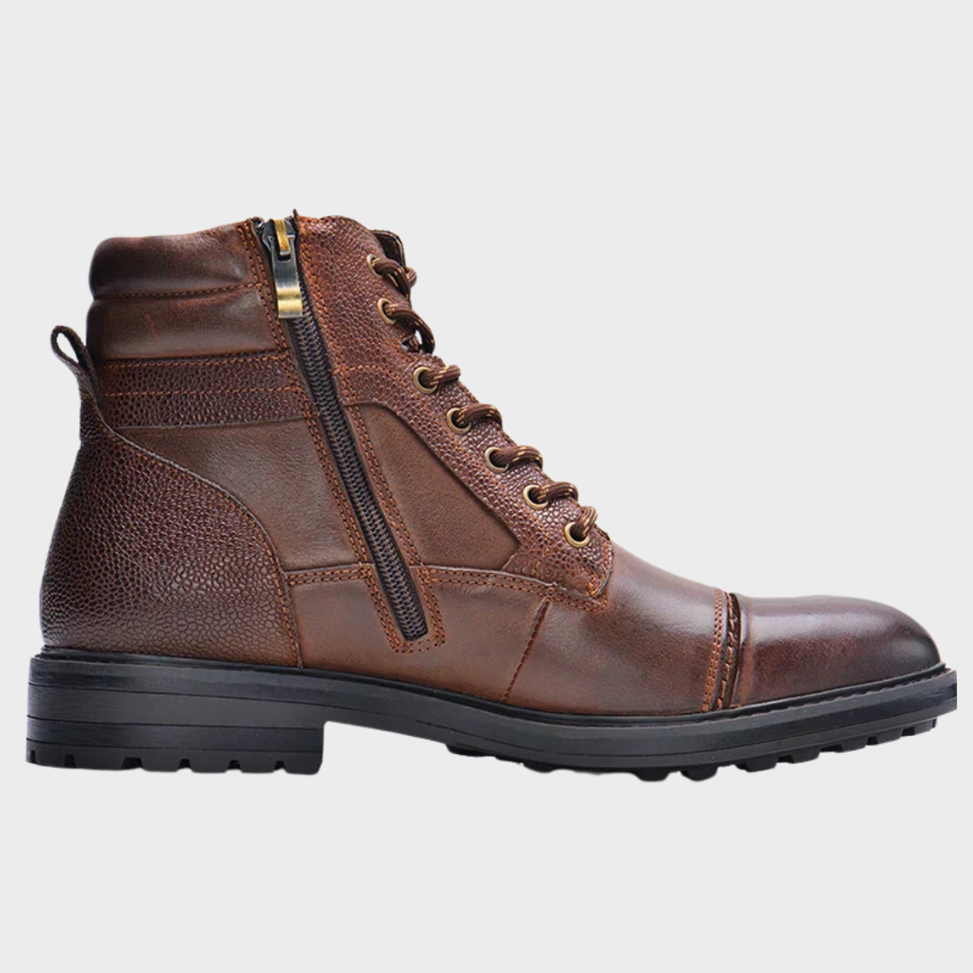 Hochwertige Lederstiefeletten