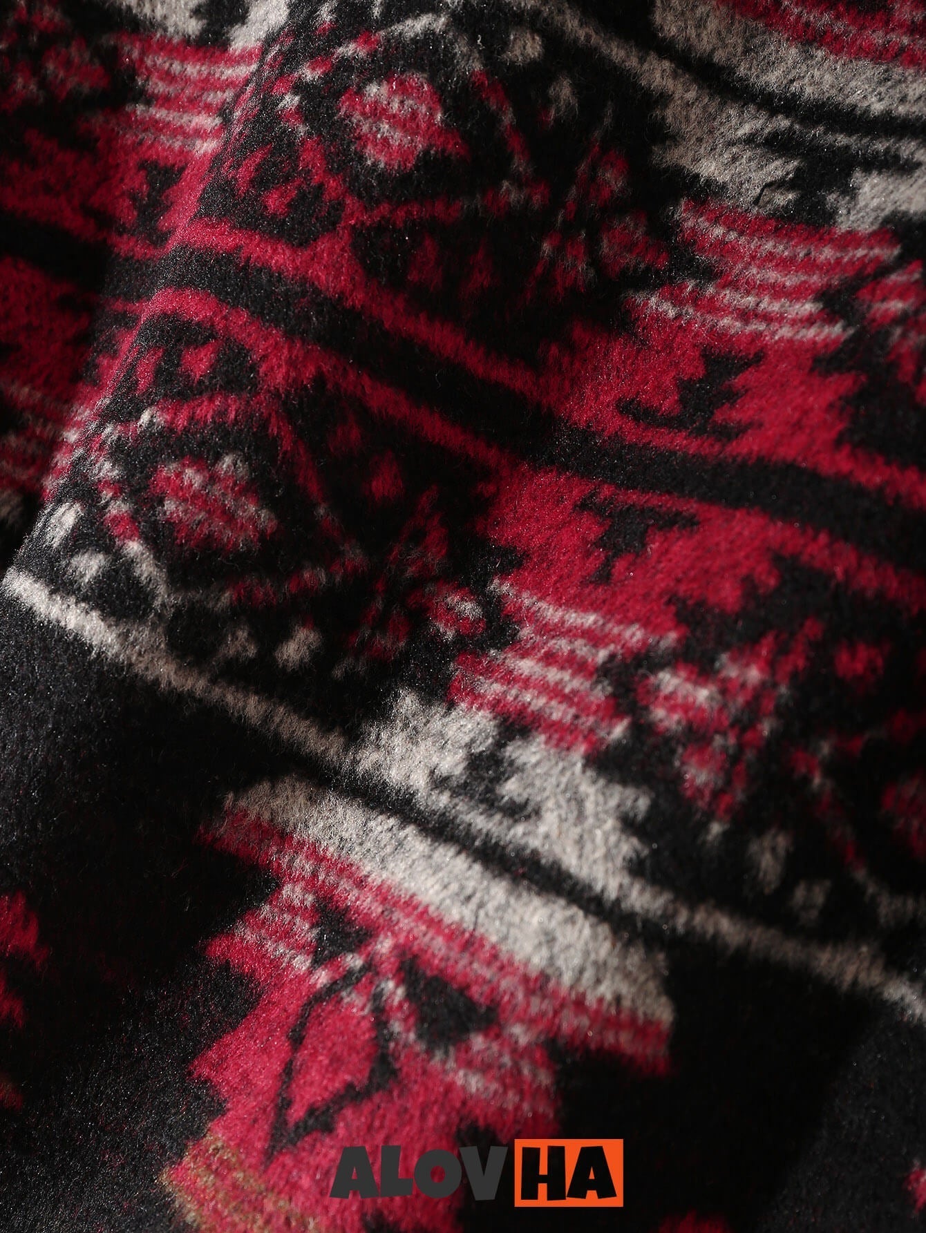 VARENO Rote Hemdjacke