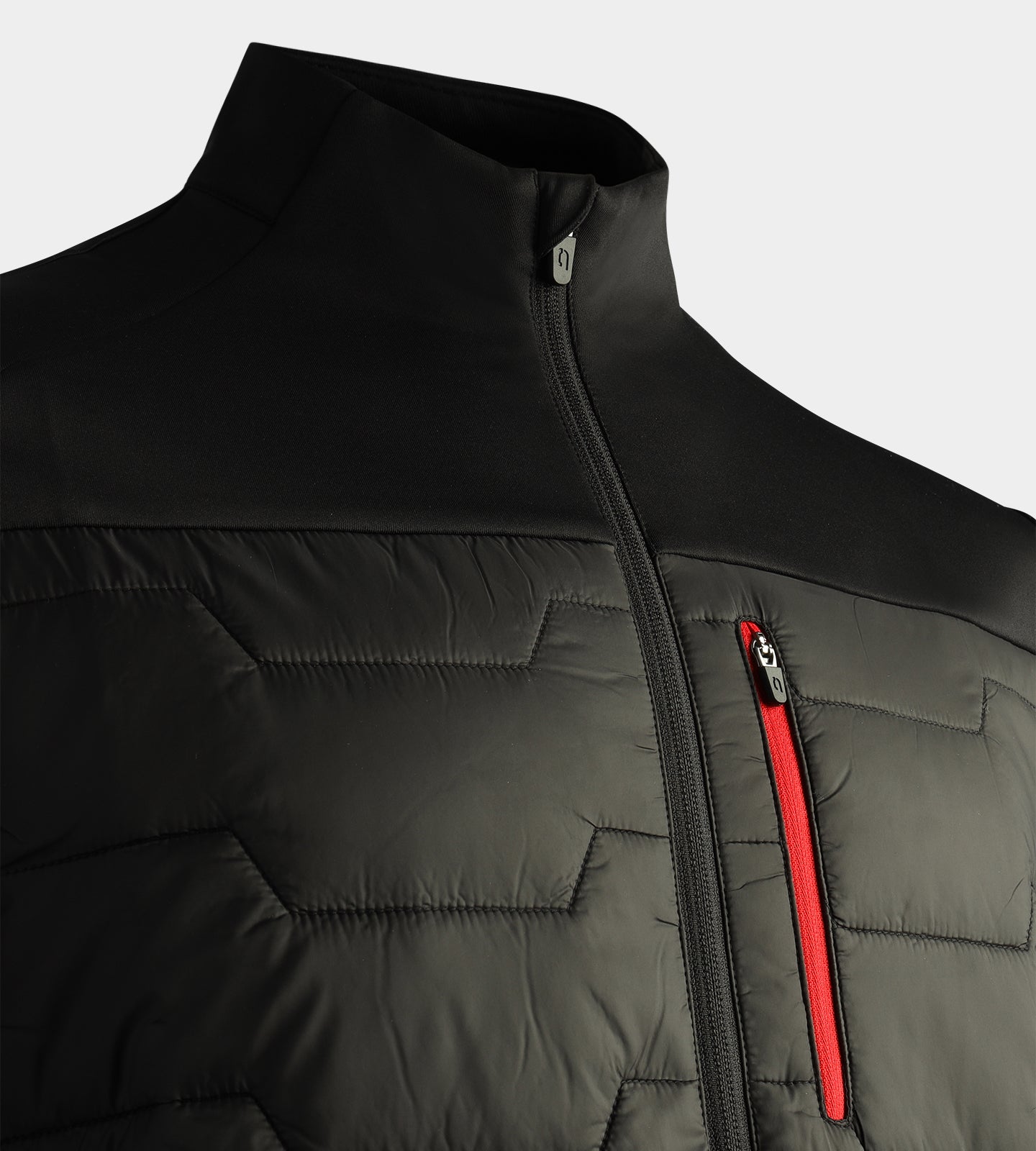 VARENO WALTER Rot Schwarze Jacke