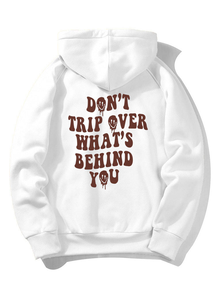 VARENO Hoodie mit Textaufdruck