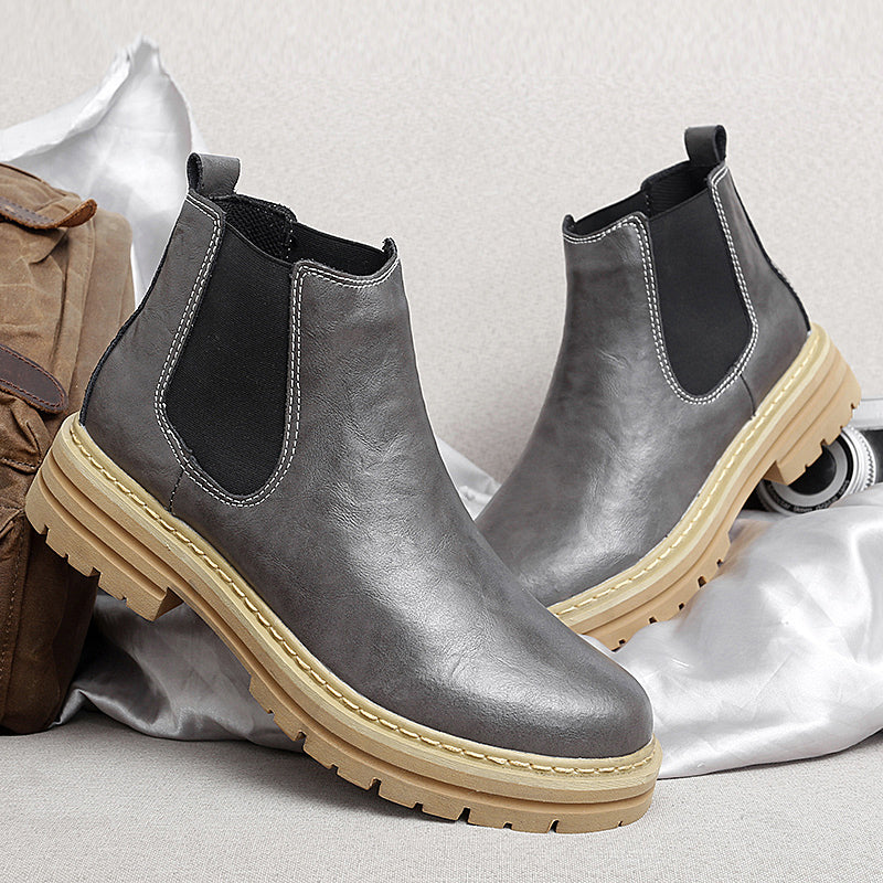 Stiefel aus echtem Leder