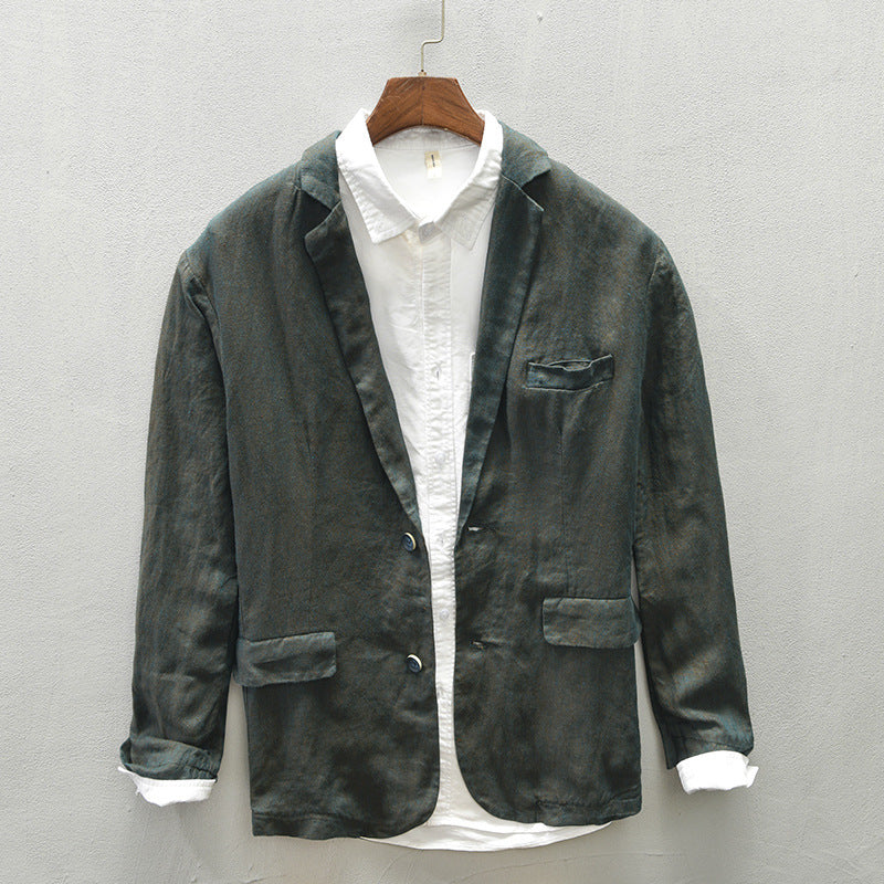 RANDY Leinen-Blazerjacke