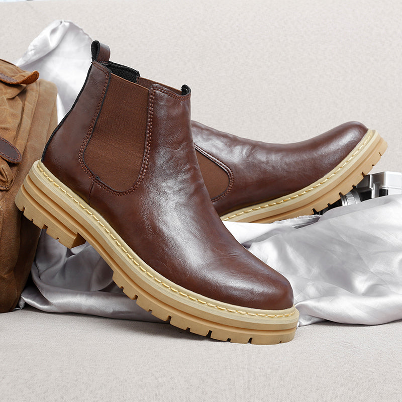 Stiefel aus echtem Leder