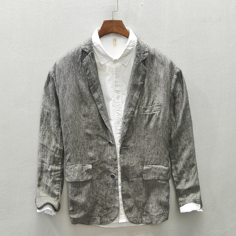 RANDY Leinen-Blazerjacke