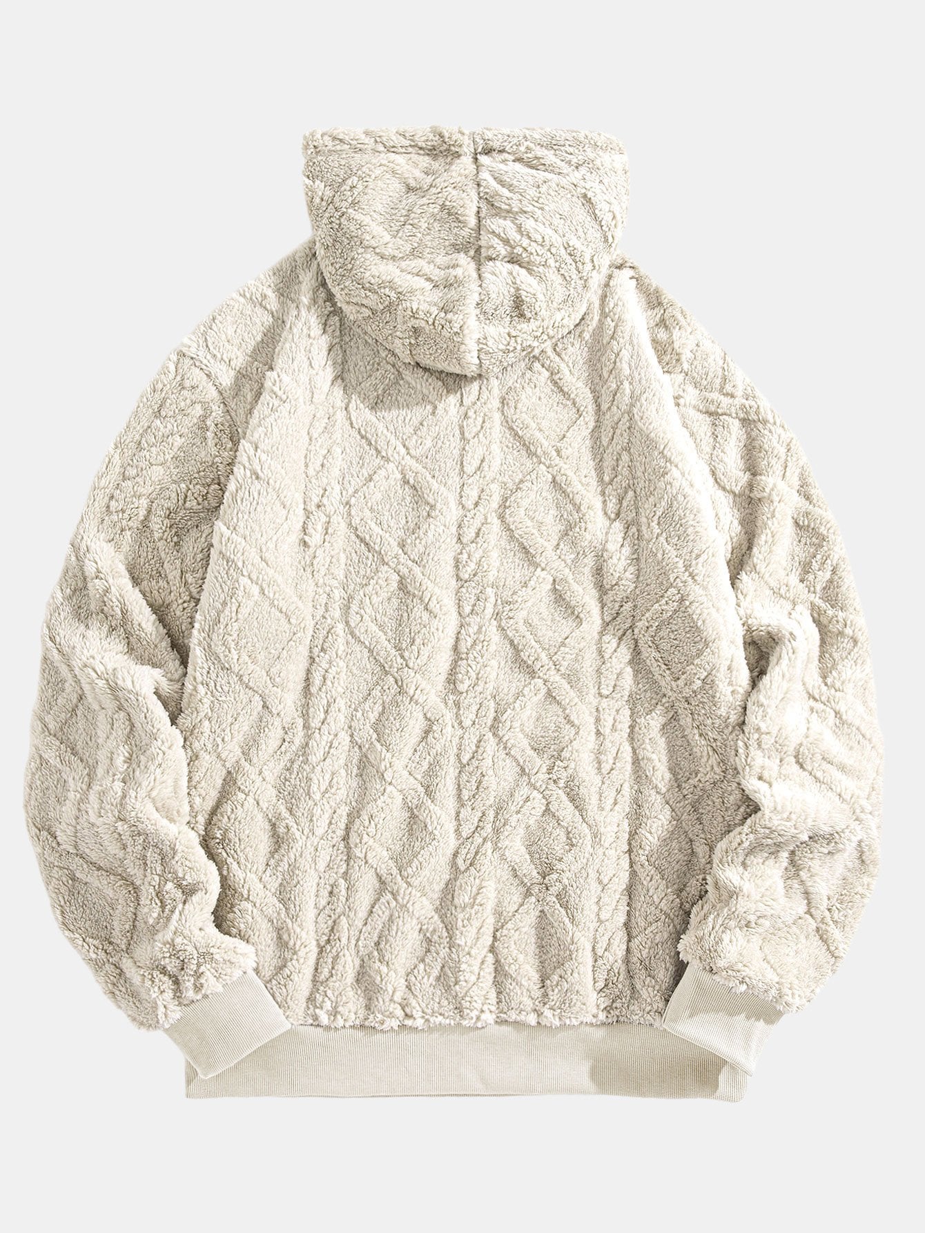 VARENO Geometrischer Hoodie