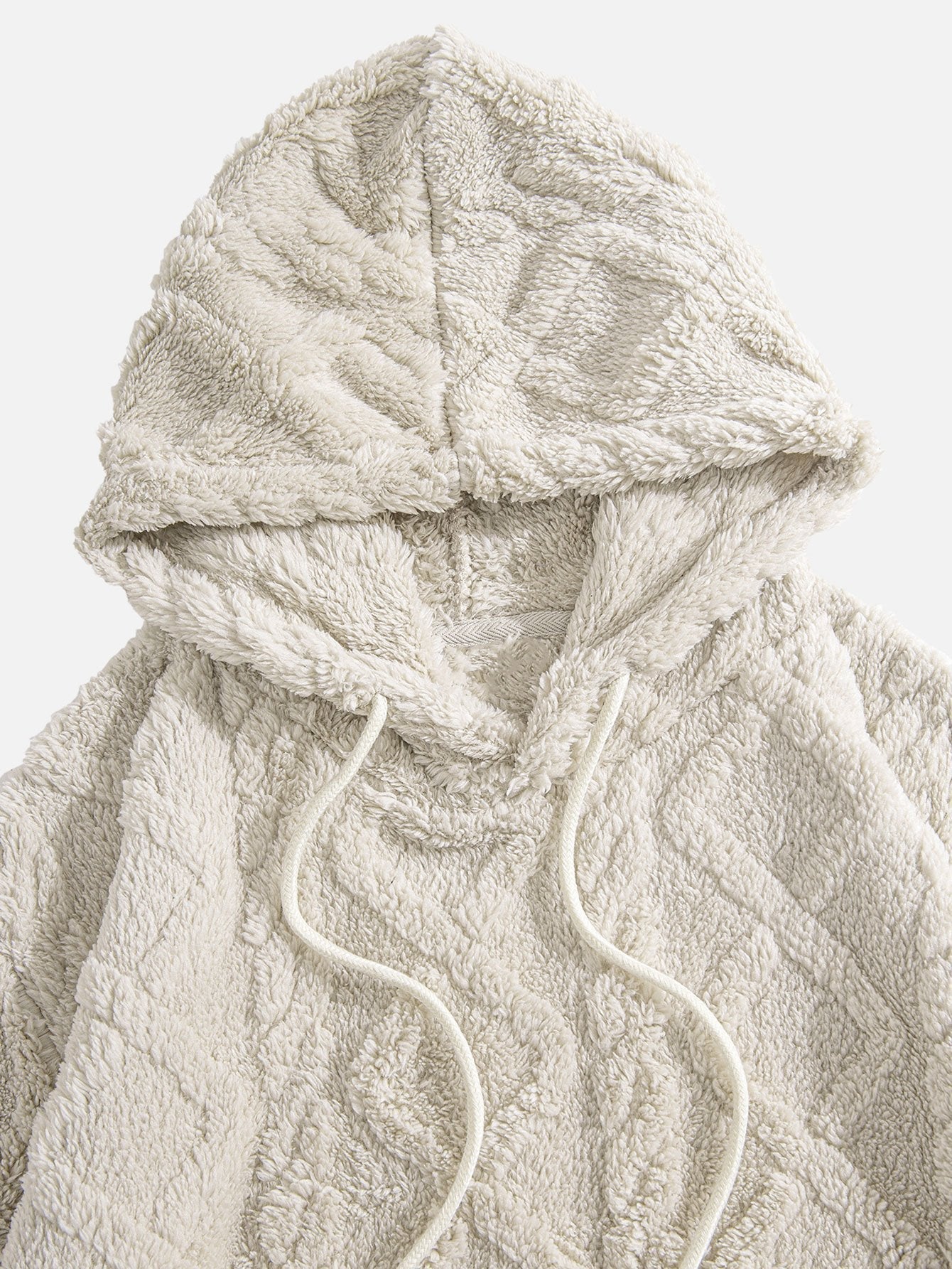 VARENO Geometrischer Hoodie