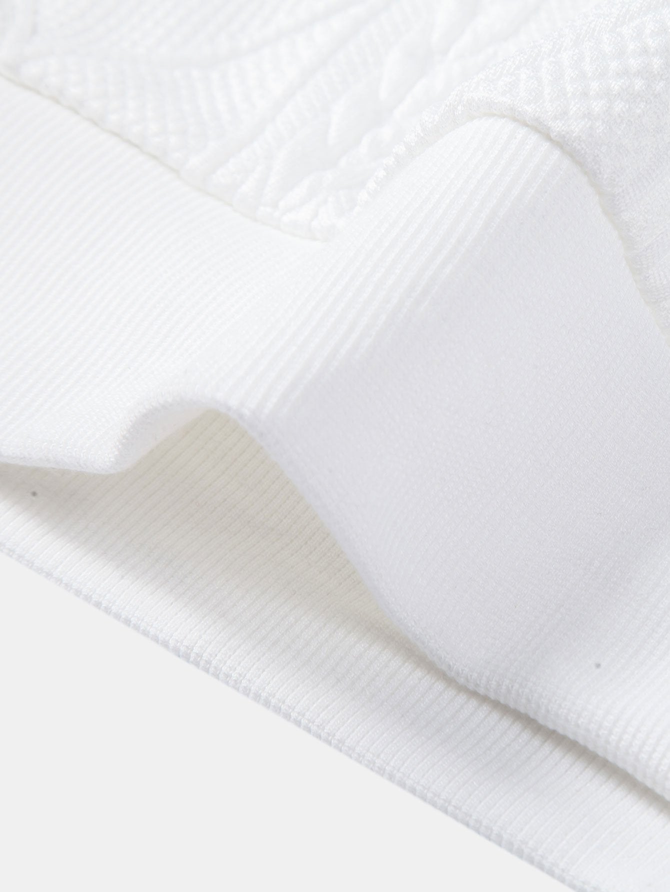 VARENO Fit Geometrisches Sweatshirt