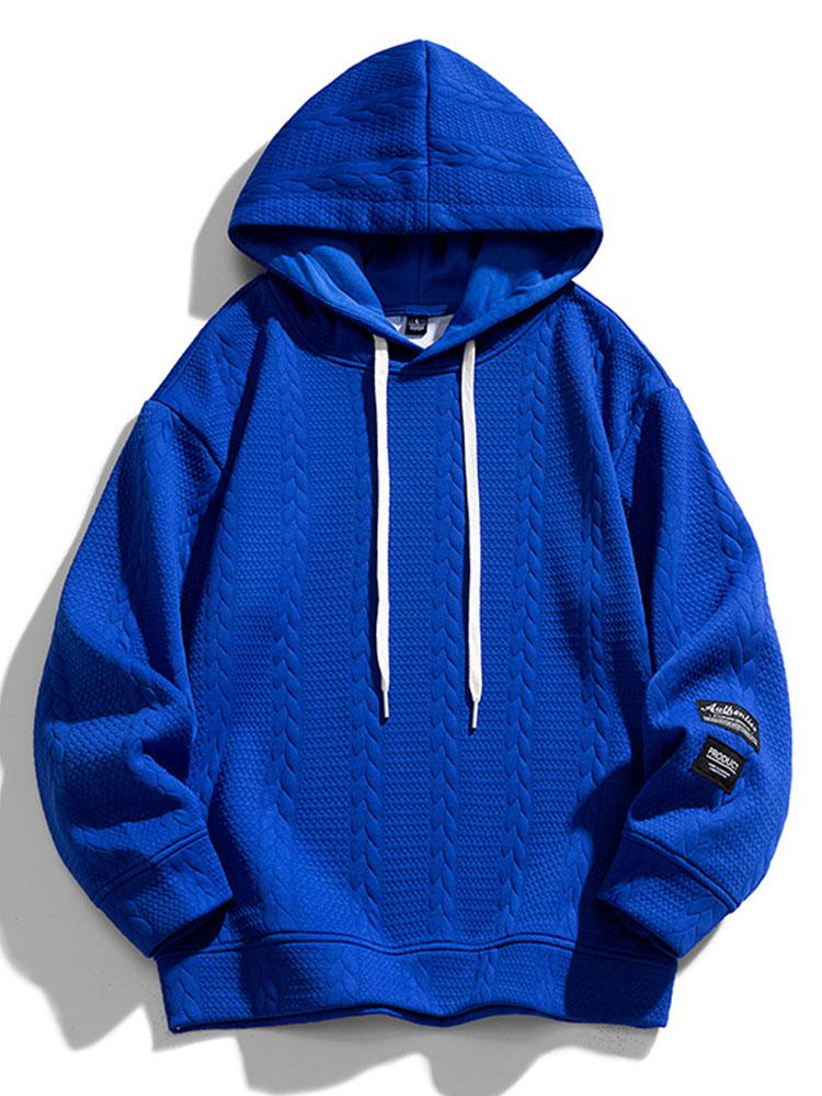 VARENO Weizen-Jacquard-Hoodie