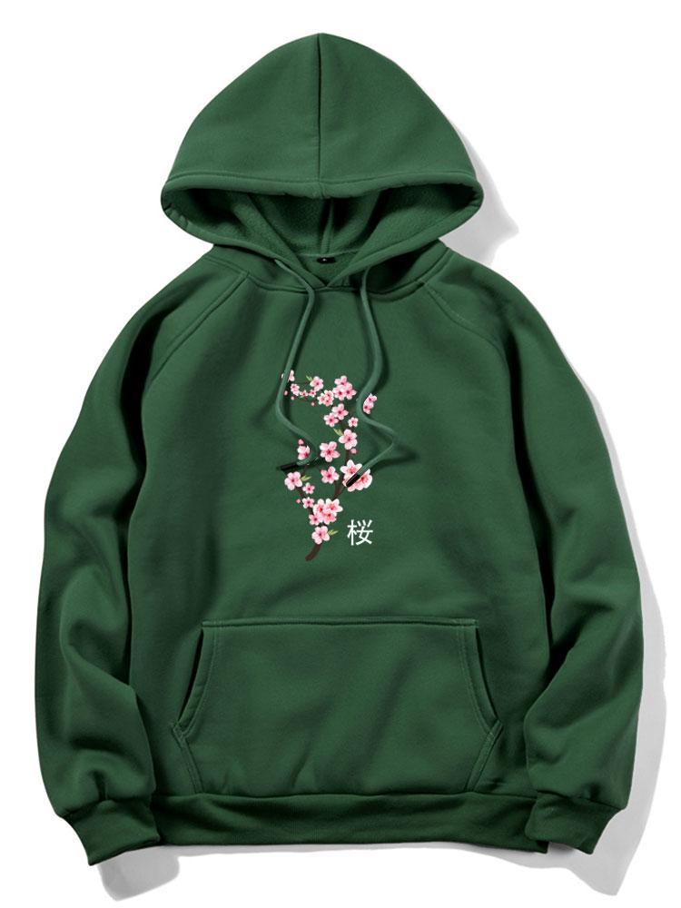 VARENO Kirschblüten Hoodie