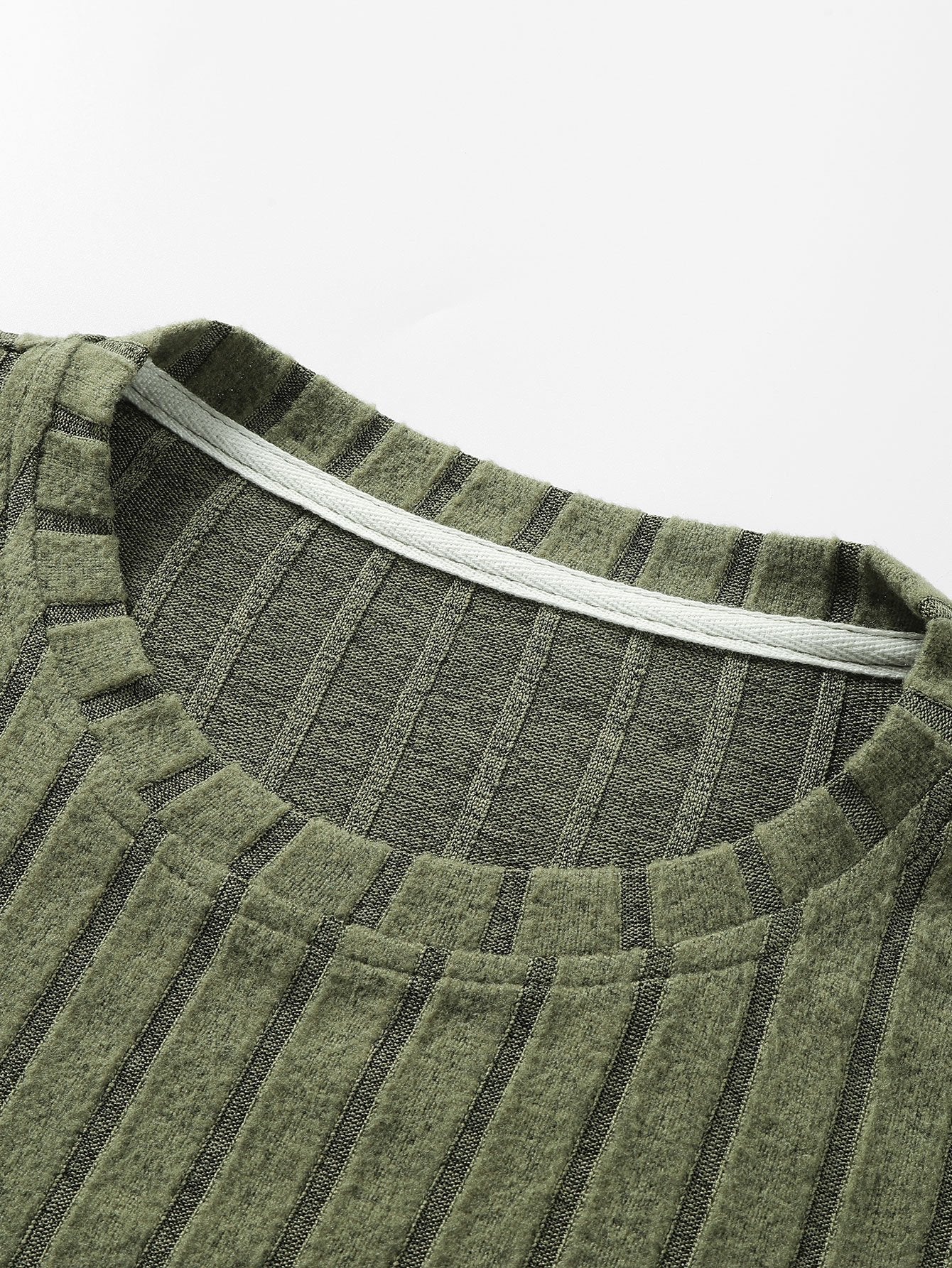 VARENO Rippstrick-Sweatshirt