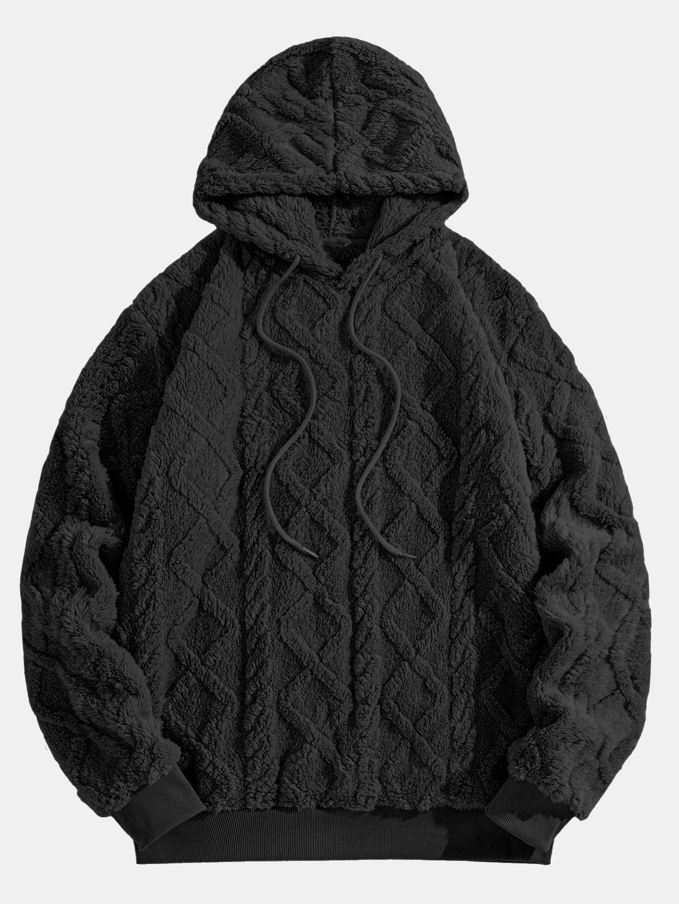 VARENO Geometrischer Hoodie