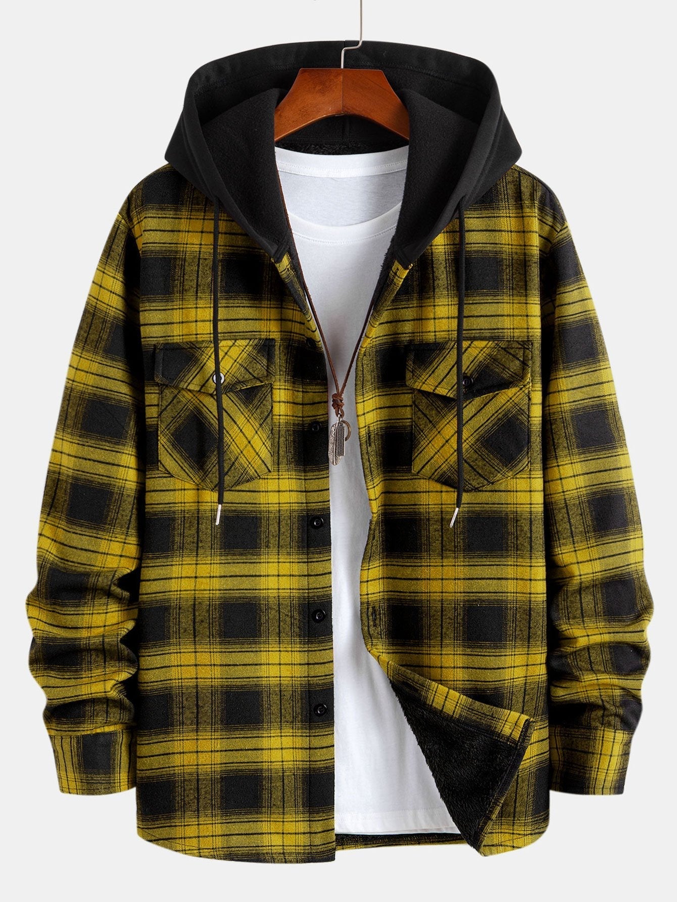 VARENO Fleece-Shirtjacke