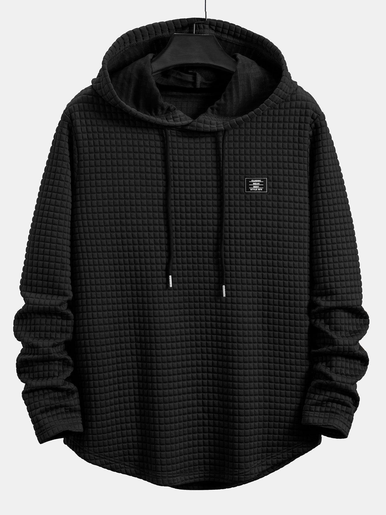 VARENO Einfarbiger Hoodie