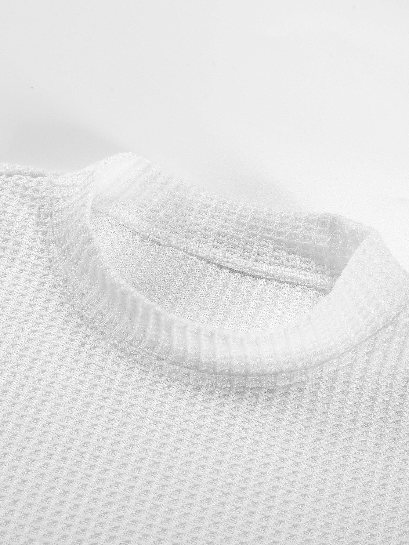 VARENO Waffel-Sweatshirt