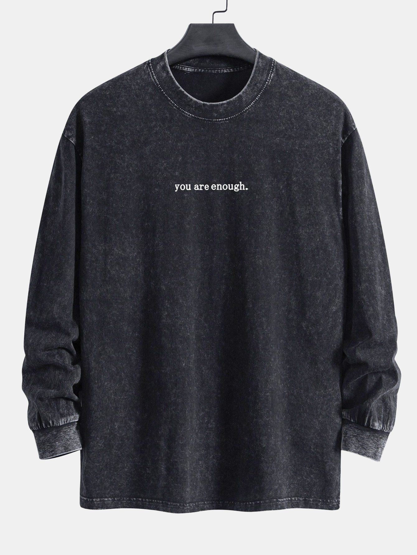 Sweatshirt mit VARENO-Slogan-Print