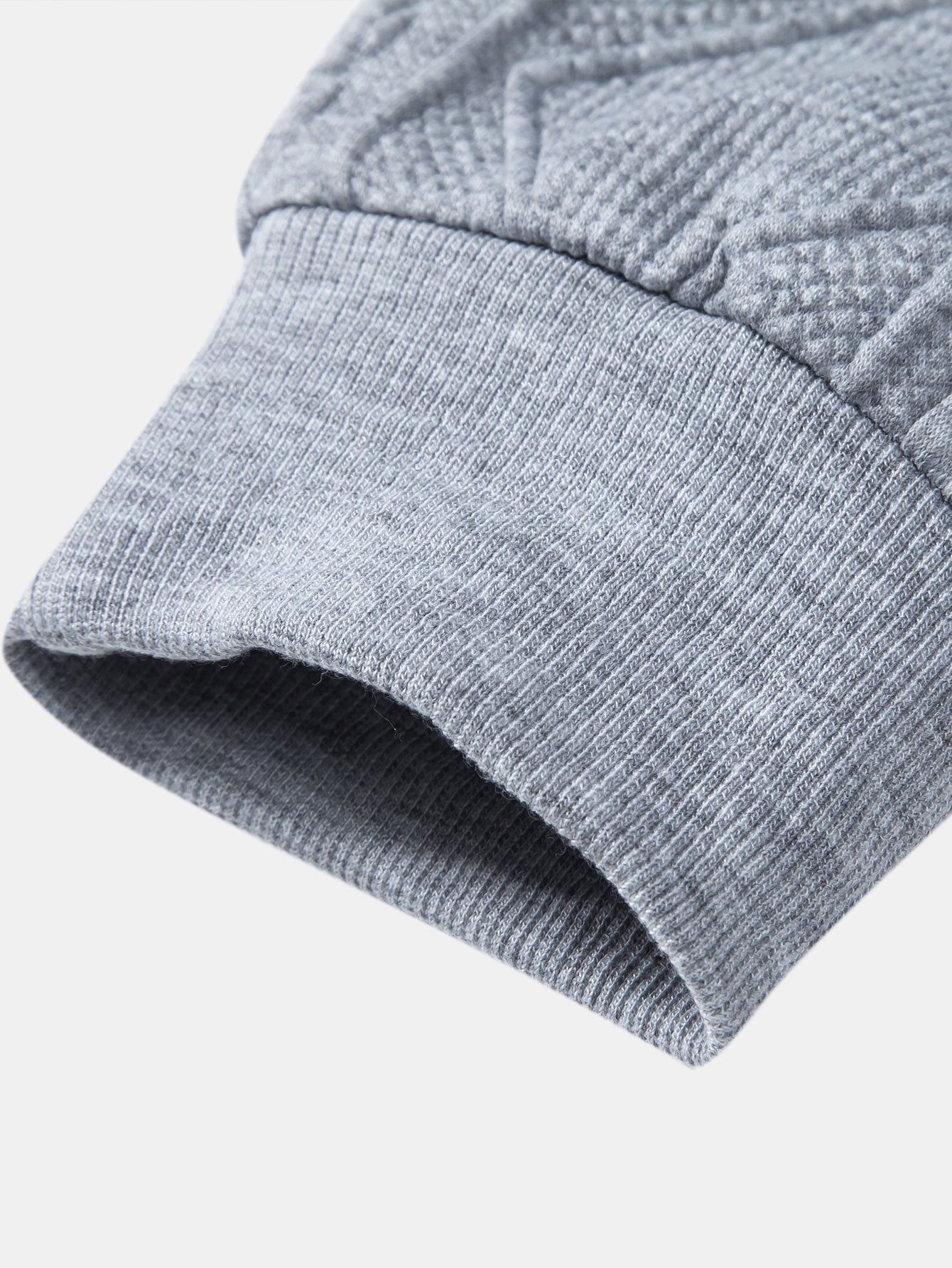VARENO Geometrischer Hoodie