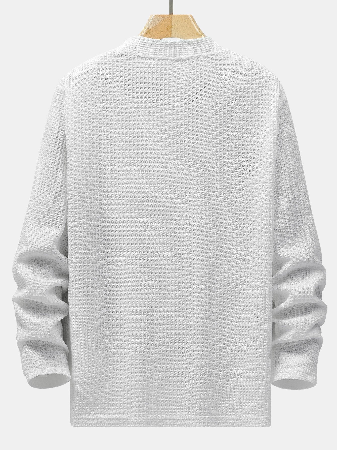 VARENO Waffel-Sweatshirt