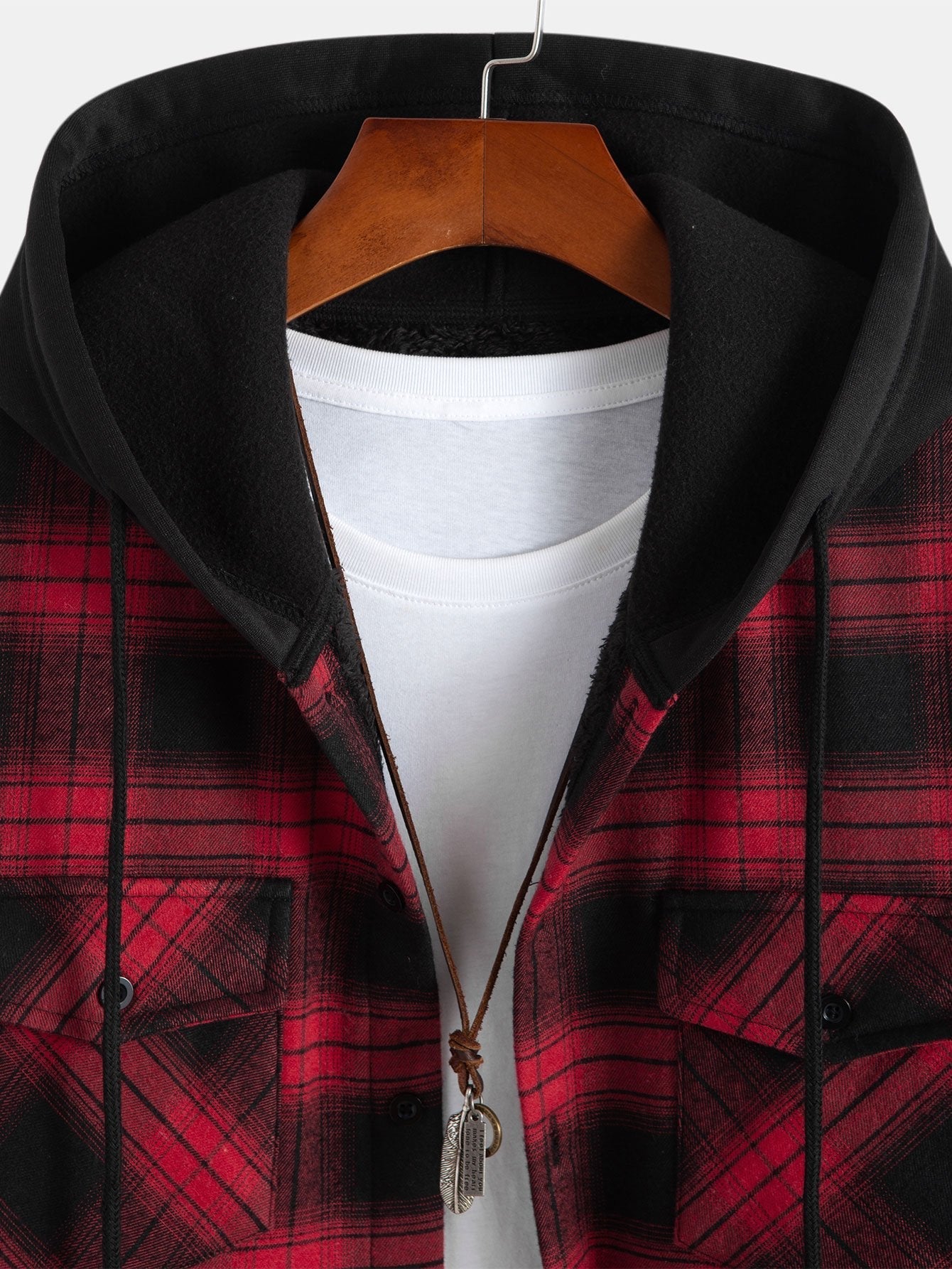 VARENO Fleece-Shirtjacke