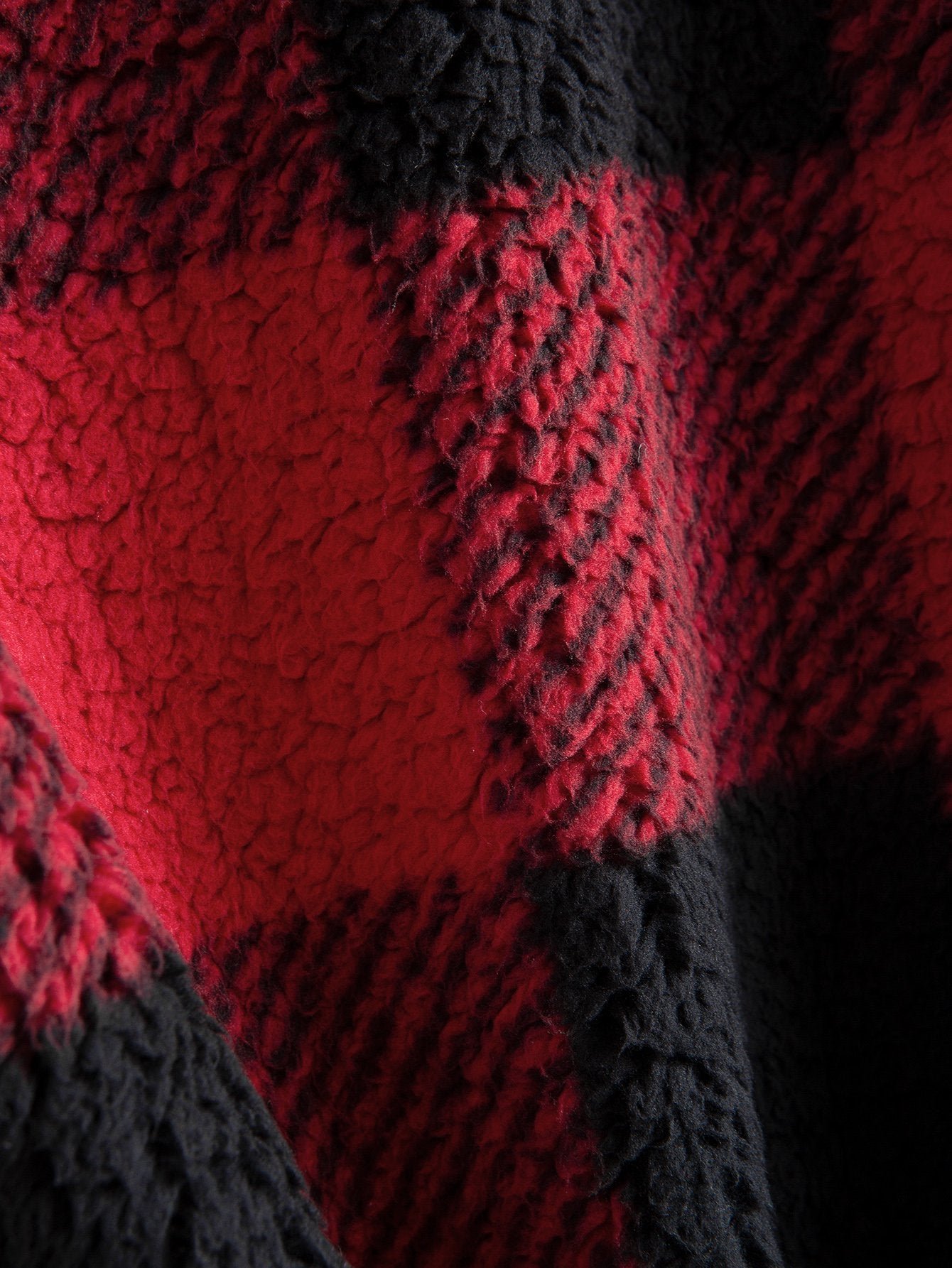 VARENO Kapuzenpullover mit Karomuster