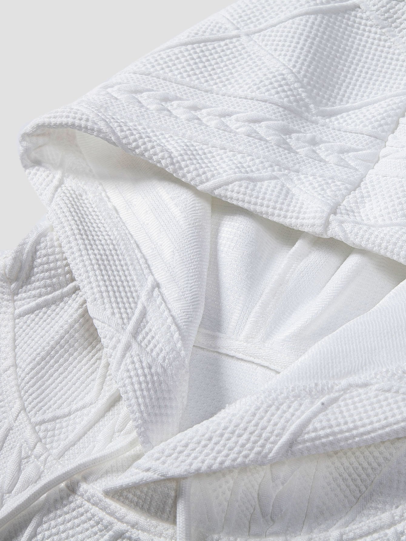 VARENO Geometrischer Hoodie