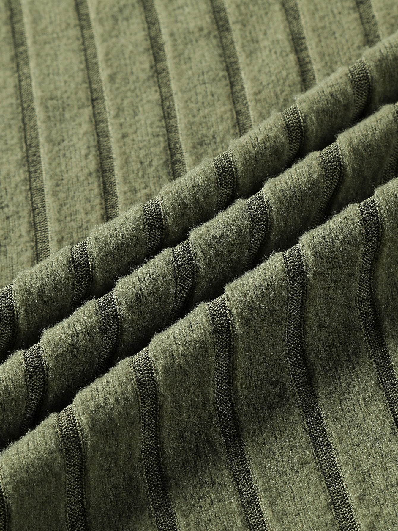VARENO Rippstrick-Sweatshirt