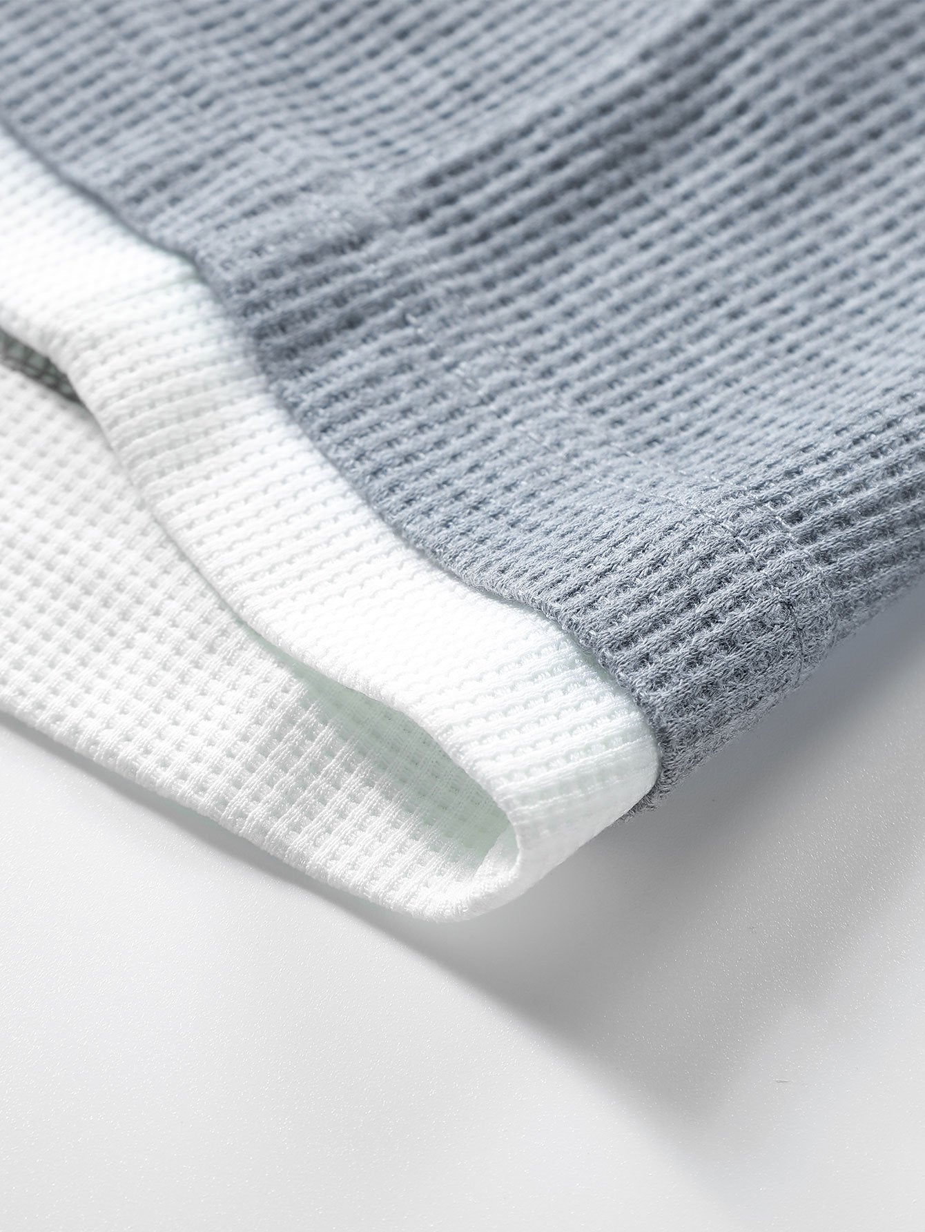 VARENO Waffel-Sweatshirt