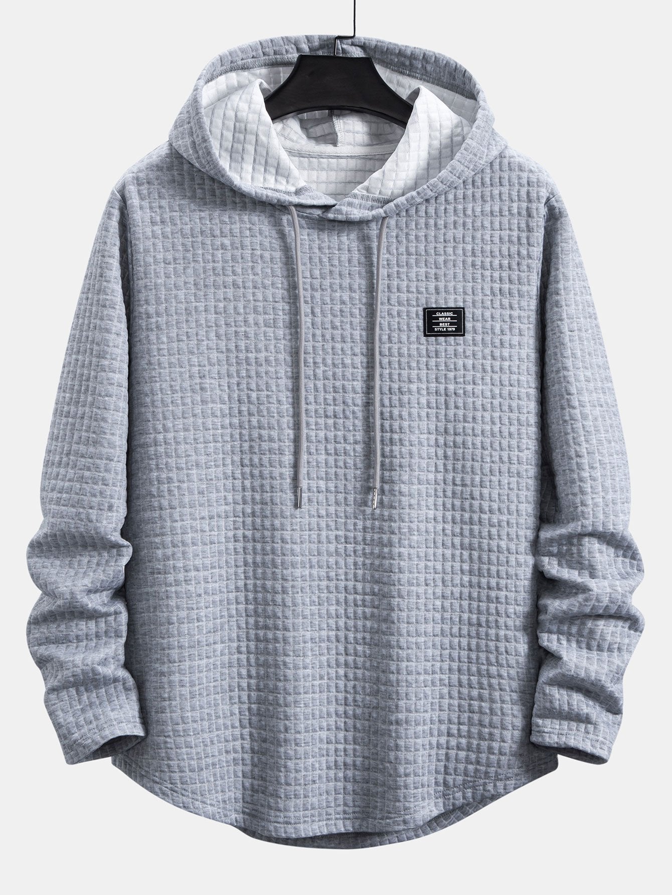 VARENO Einfarbiger Hoodie