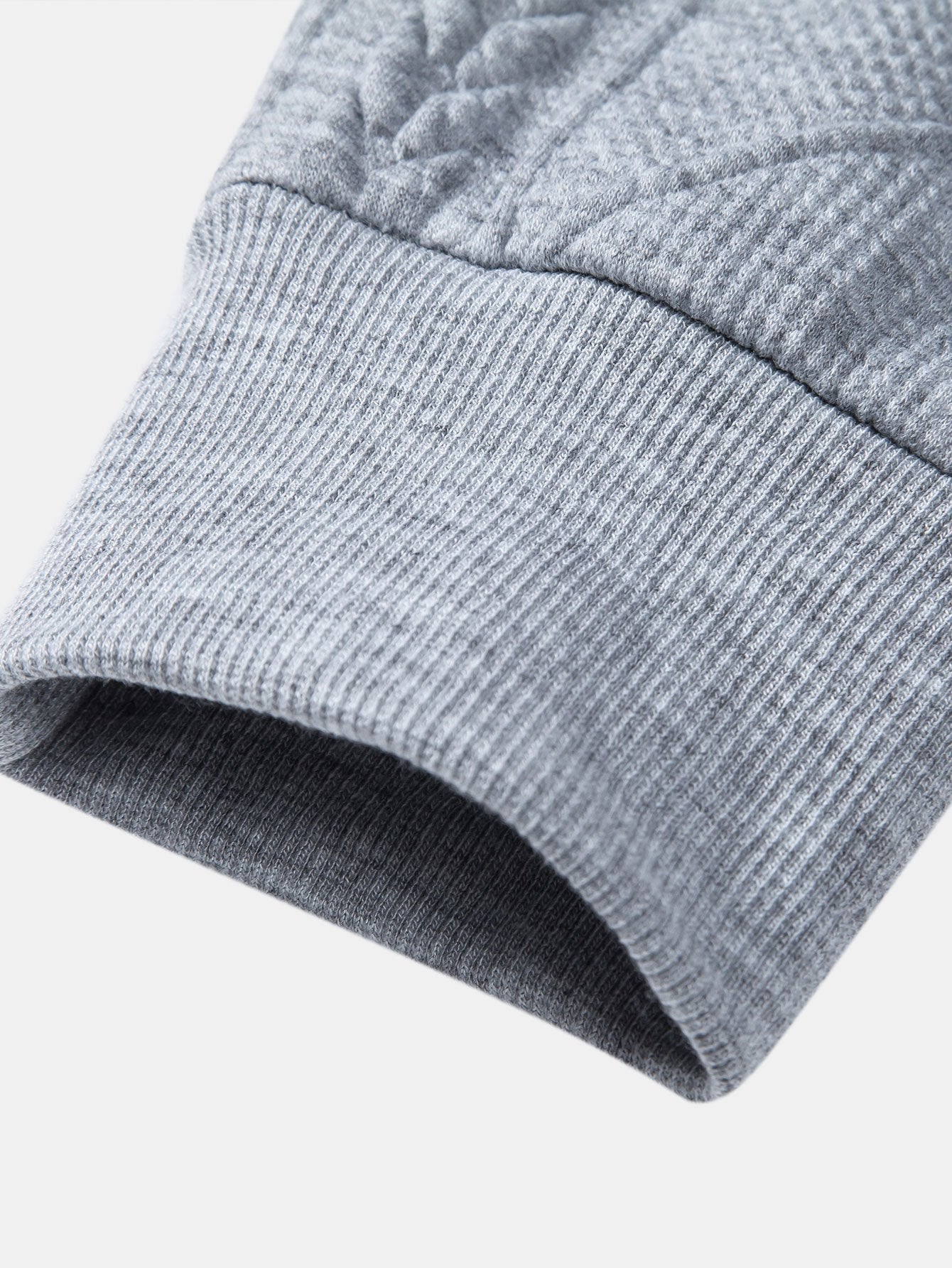 VARENO Fit Geometrisches Sweatshirt