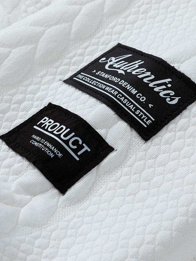 VARENO Weizen-Jacquard-Hoodie