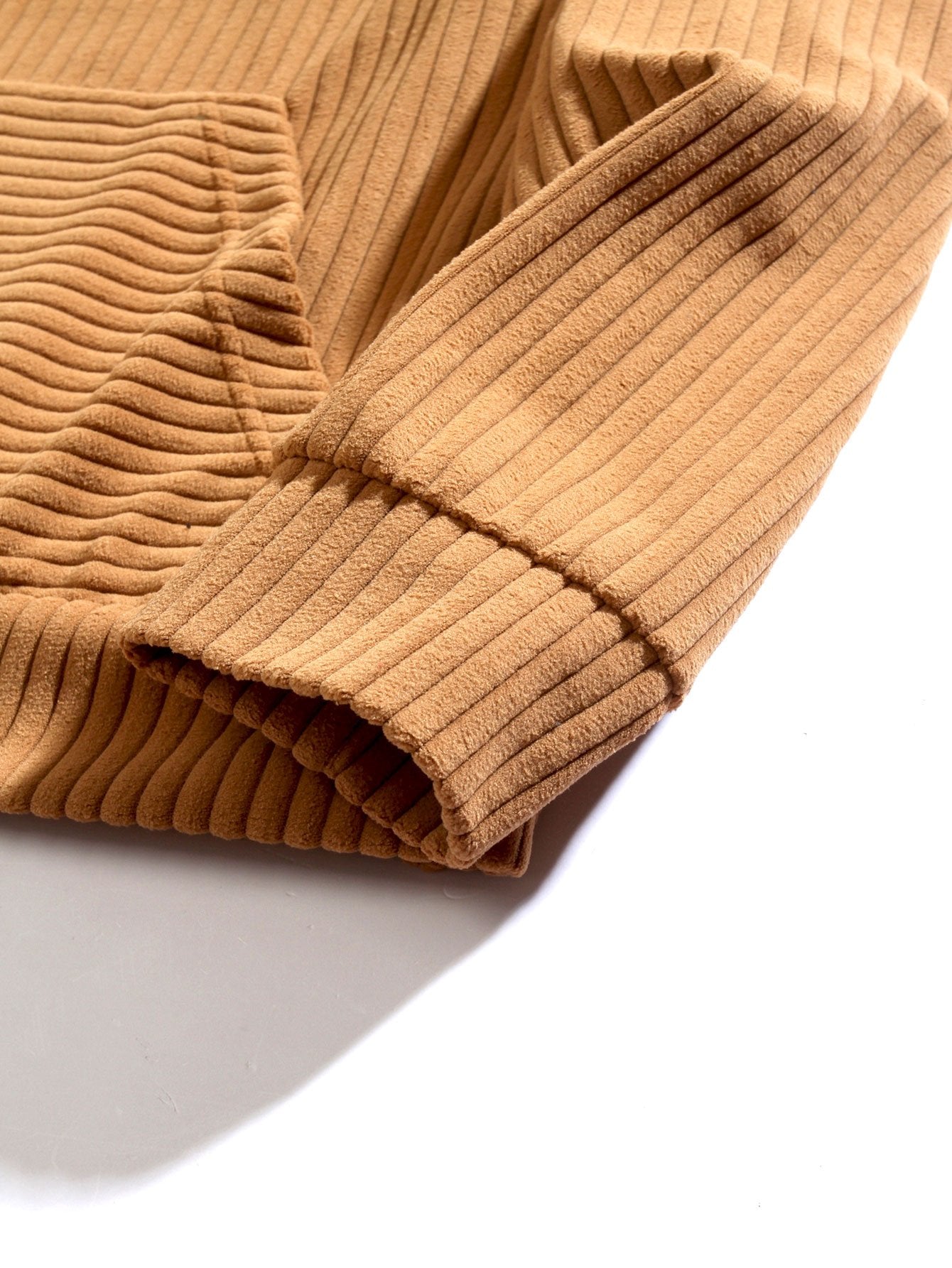 VARENO Relax Fit Cord-Hoodie
