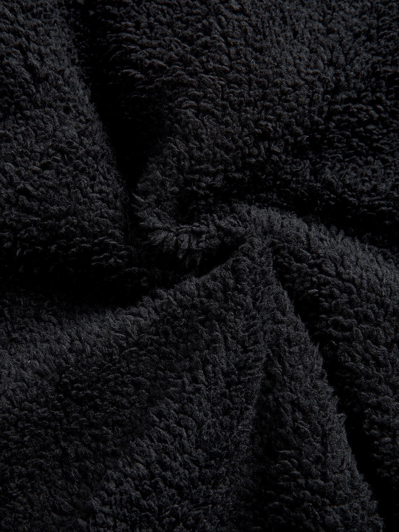 VARENO Teddyfleece-Leinenhemd