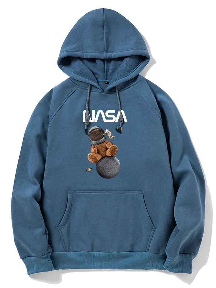 VARENO NASA Space Bear Kapuzenpullover