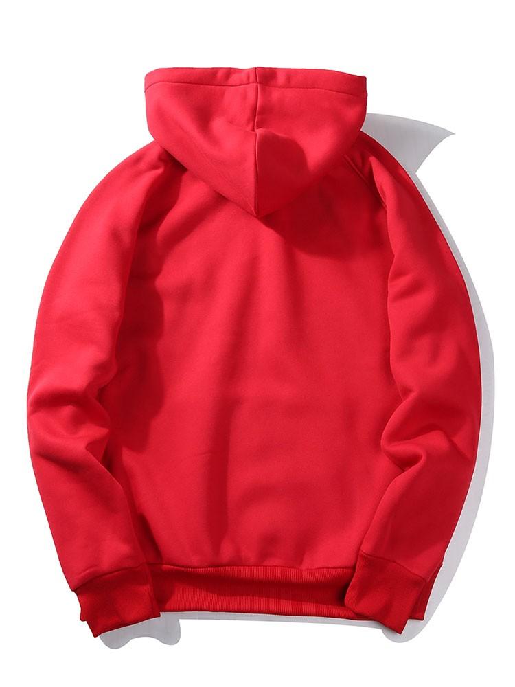 VARENO Kapuzenpullover mit Weihnachtsbär-Print