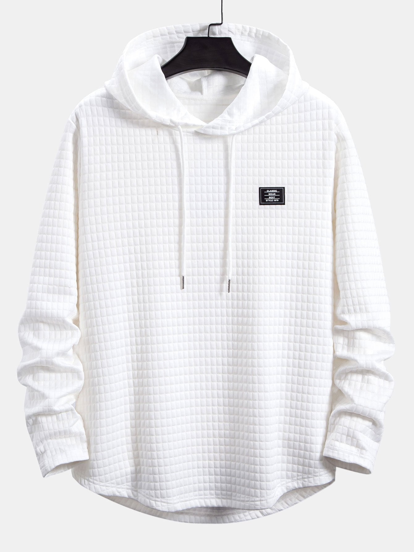 VARENO Einfarbiger Hoodie