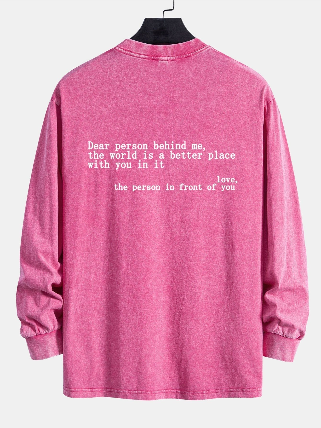 Sweatshirt mit VARENO-Slogan-Print