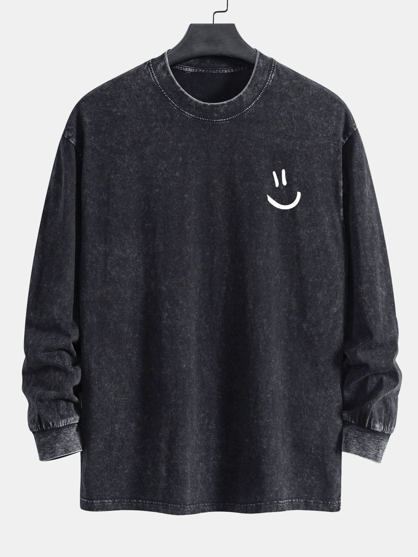 VARENO Smiley Face Sweatshirt